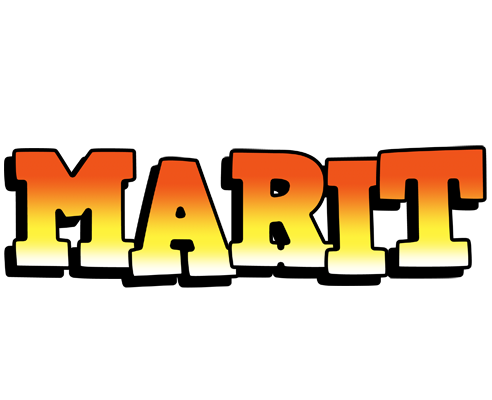 Marit sunset logo