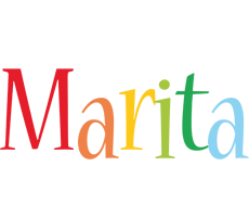 Marita birthday logo