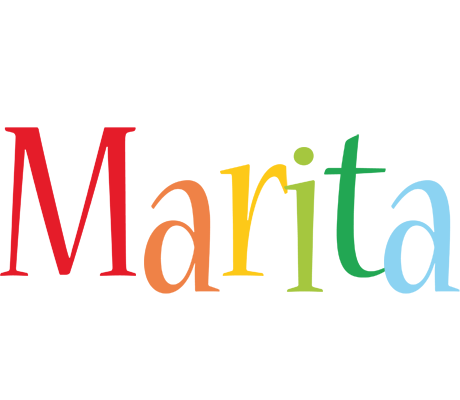 Marita birthday logo