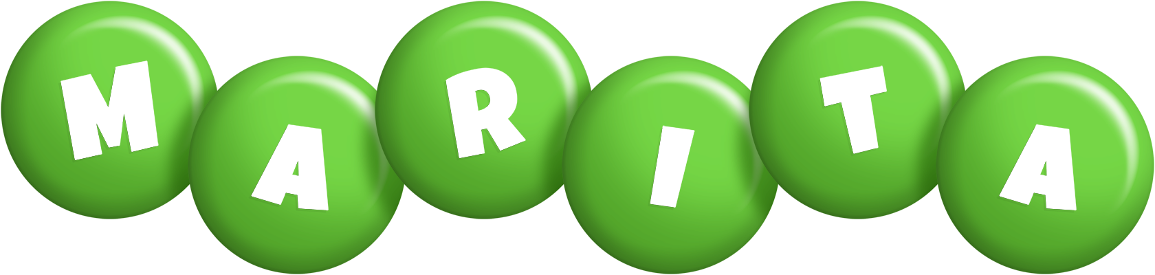 Marita candy-green logo