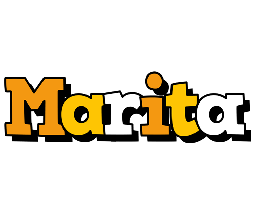 Marita cartoon logo