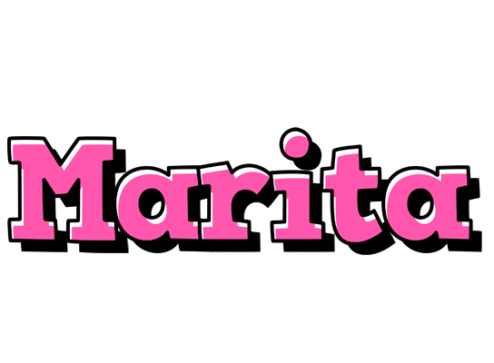 Marita girlish logo