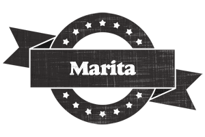 Marita grunge logo