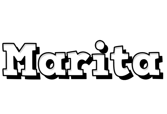 Marita snowing logo
