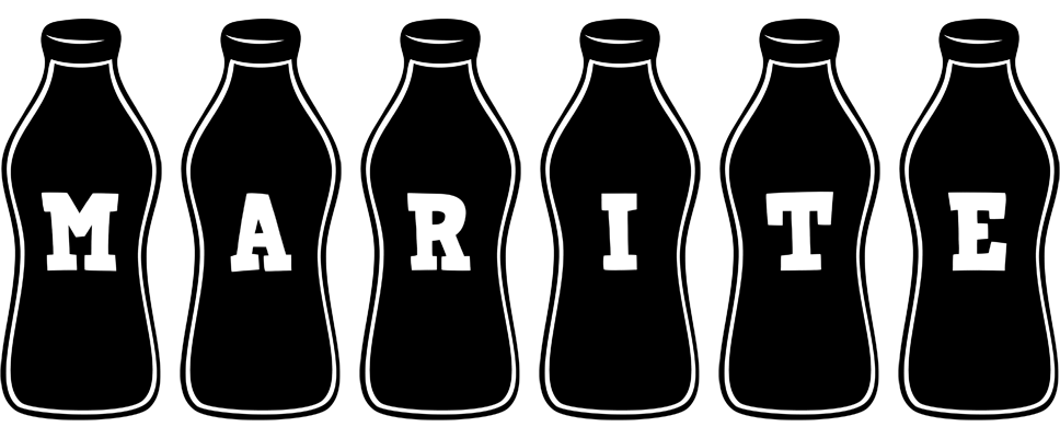 Marite bottle logo