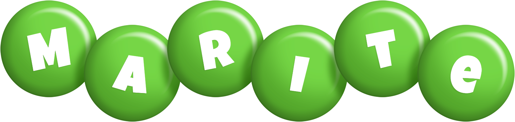 Marite candy-green logo