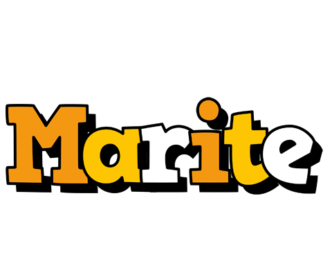 Marite cartoon logo