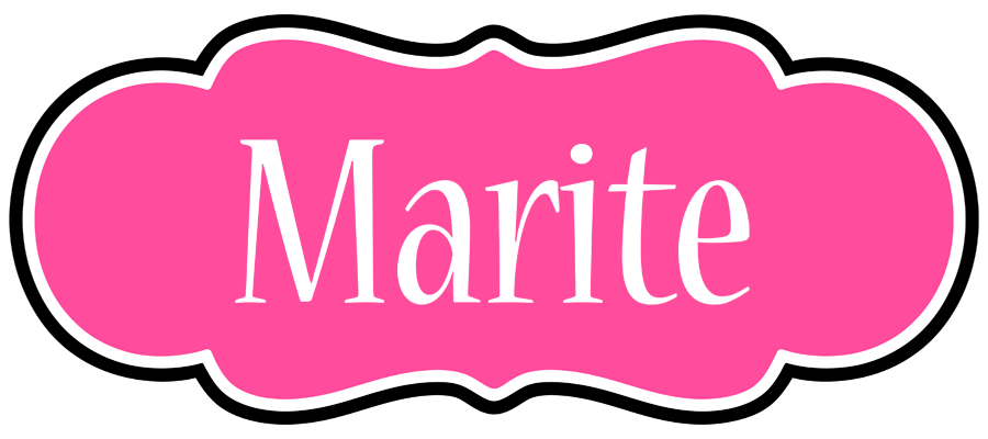 Marite invitation logo
