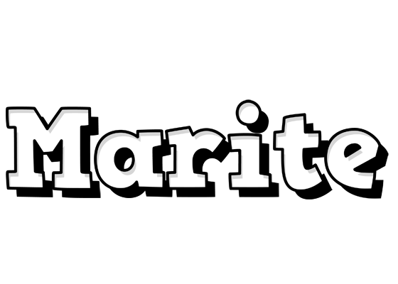 Marite snowing logo