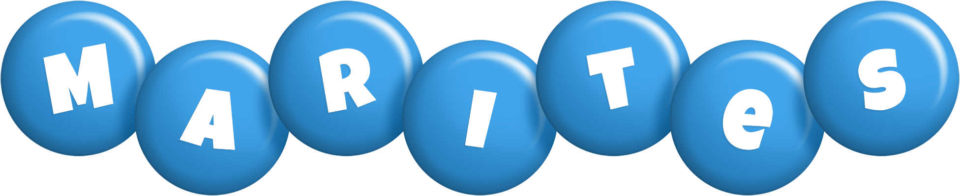Marites candy-blue logo
