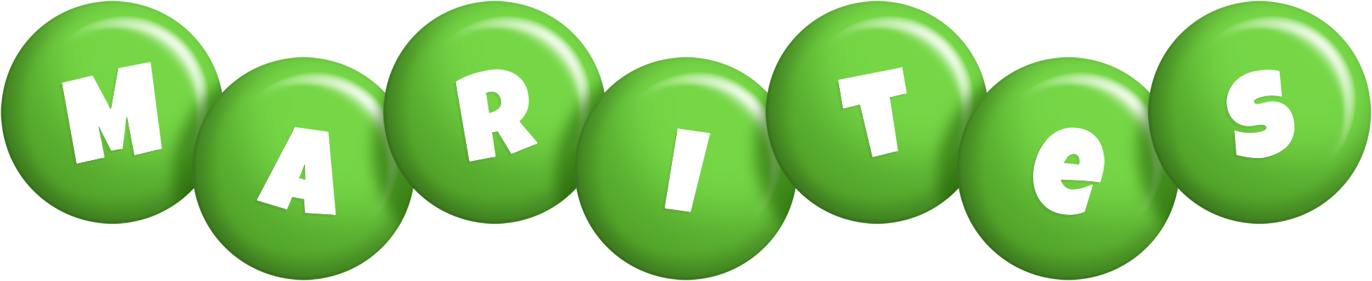 Marites candy-green logo