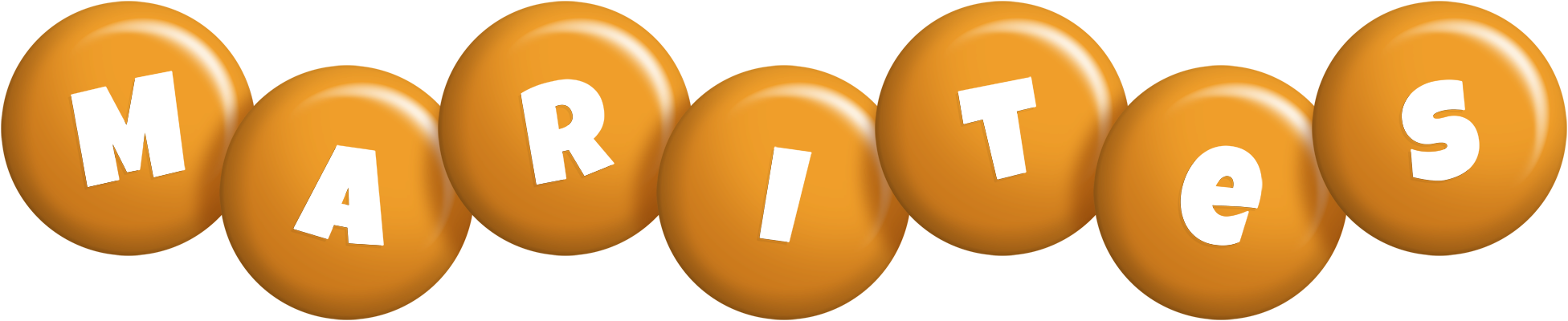 Marites candy-orange logo