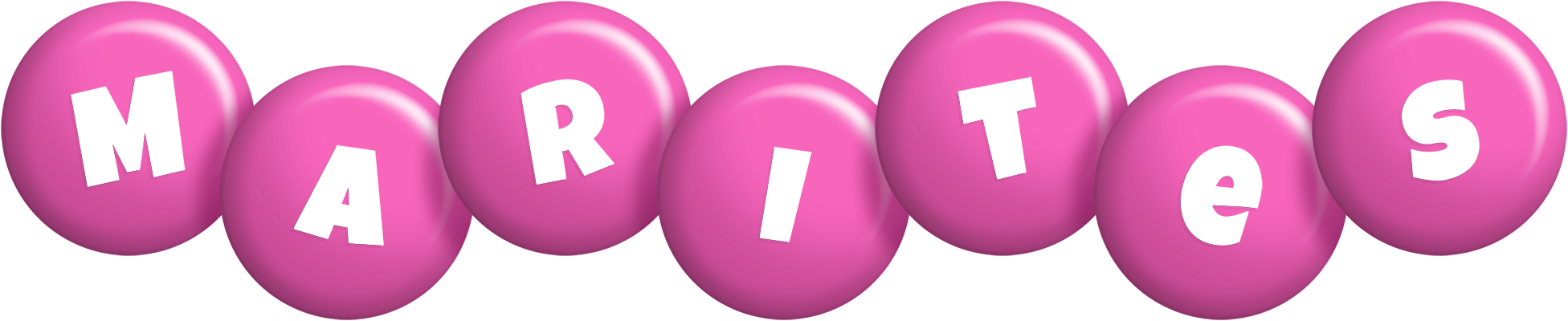Marites candy-pink logo