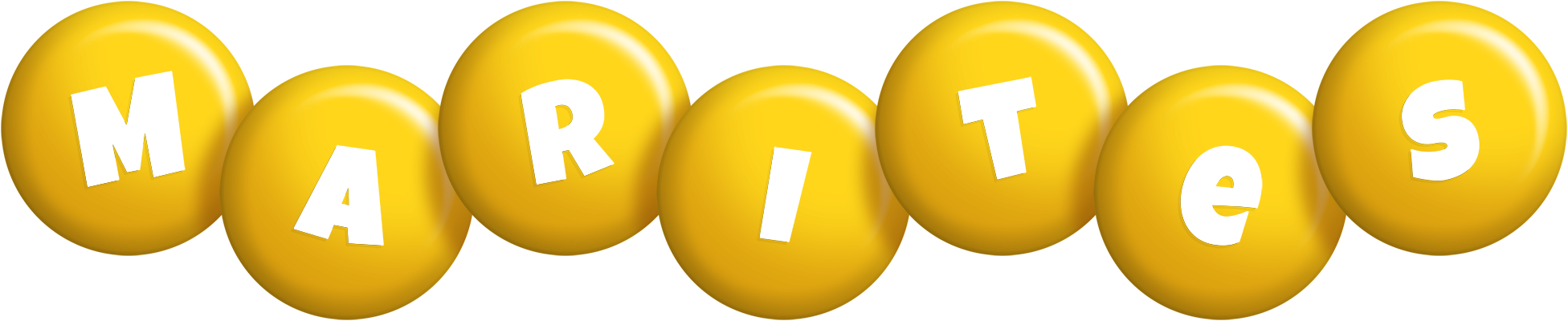 Marites candy-yellow logo