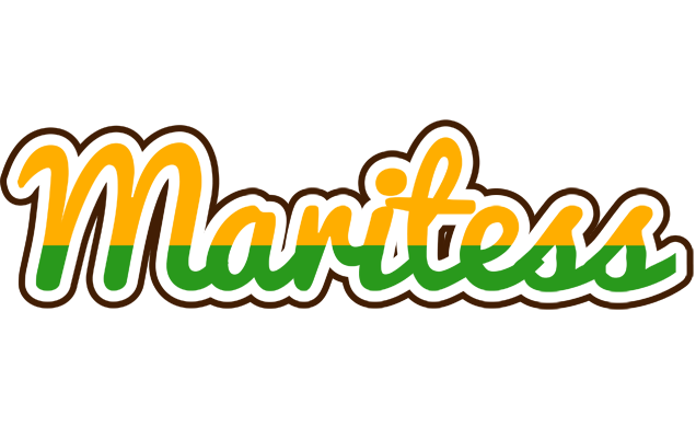 Maritess banana logo