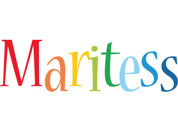 Maritess birthday logo