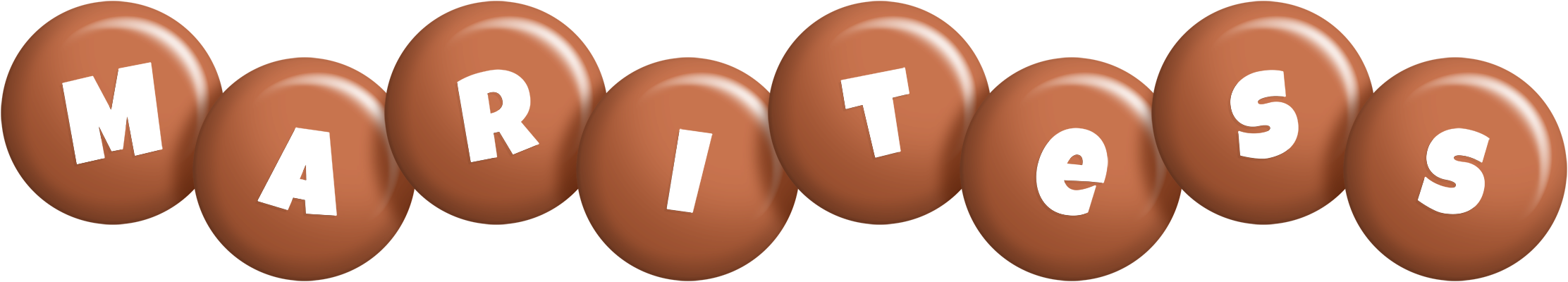 Maritess candy-brown logo