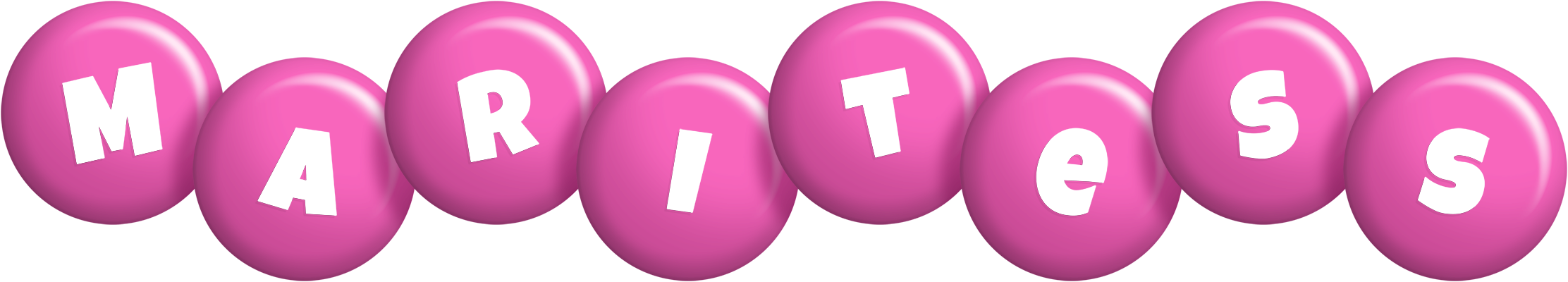 Maritess candy-pink logo