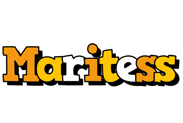 Maritess cartoon logo