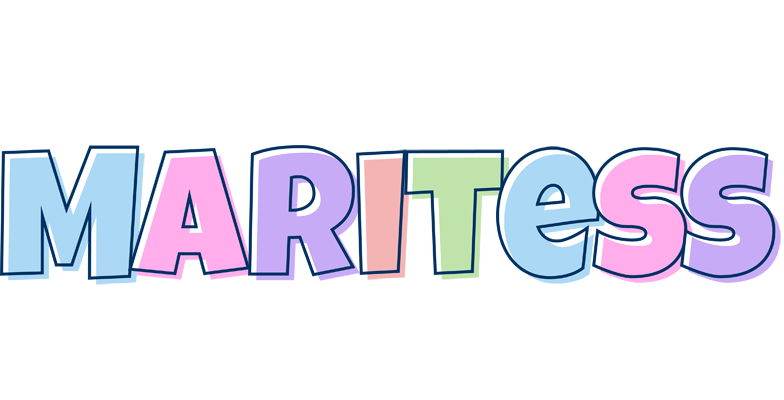 Maritess pastel logo