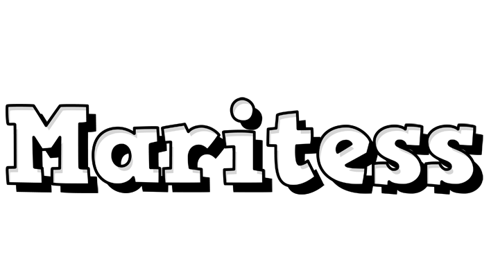 Maritess snowing logo