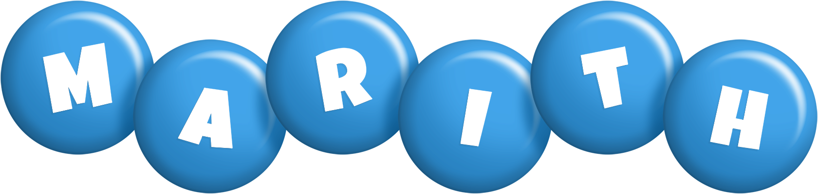 Marith candy-blue logo
