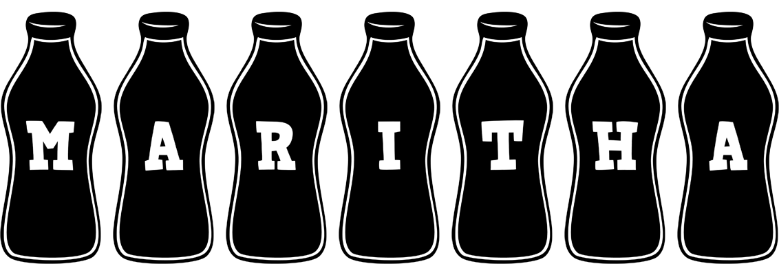 Maritha bottle logo