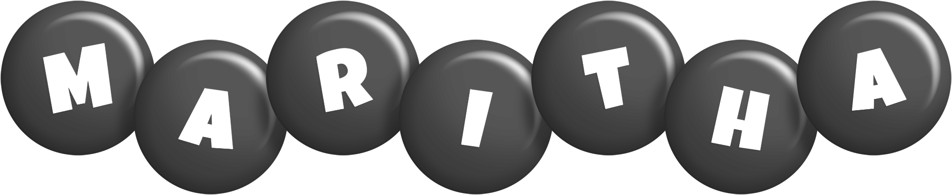 Maritha candy-black logo