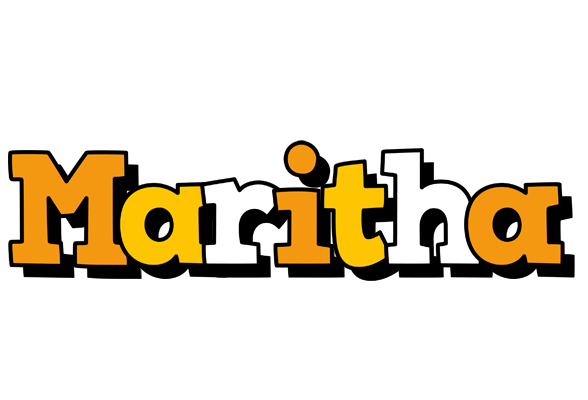 Maritha cartoon logo