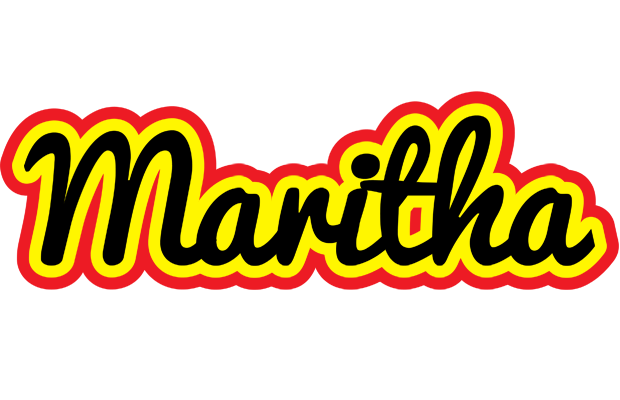 Maritha flaming logo
