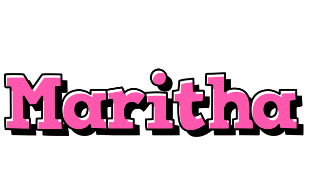 Maritha girlish logo