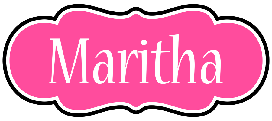 Maritha invitation logo