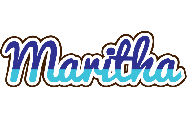 Maritha raining logo