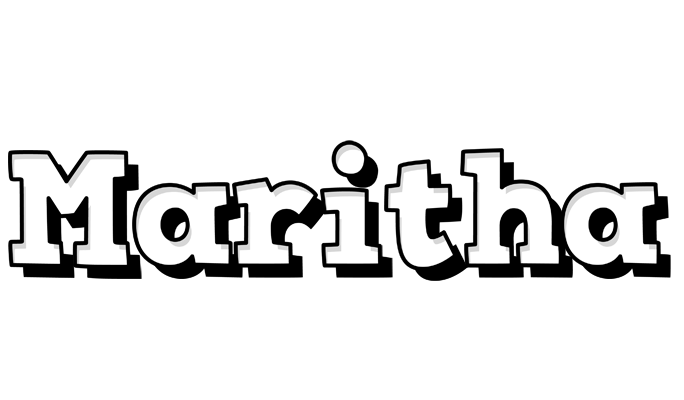 Maritha snowing logo