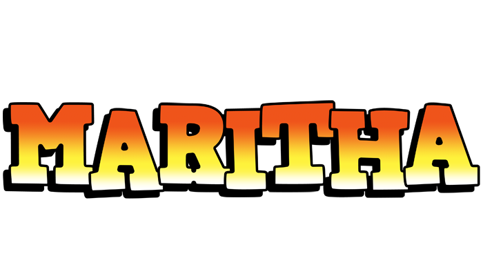 Maritha sunset logo