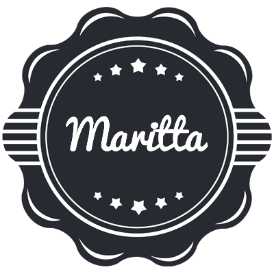 Maritta badge logo