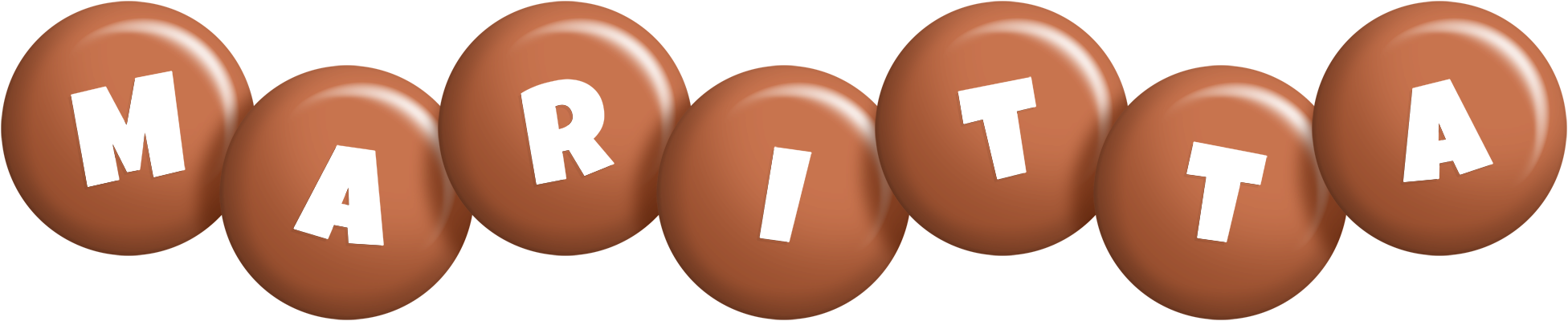 Maritta candy-brown logo