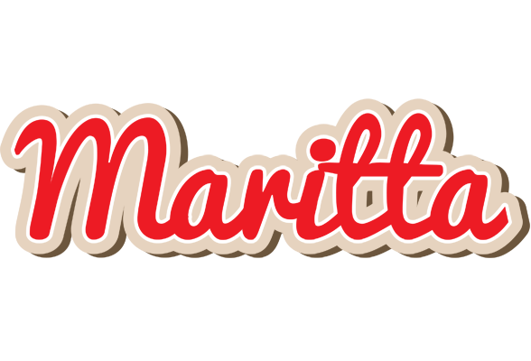 Maritta chocolate logo