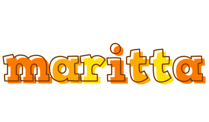 Maritta desert logo