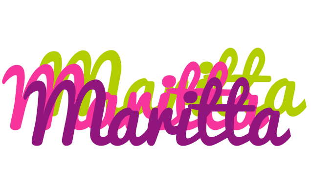 Maritta flowers logo