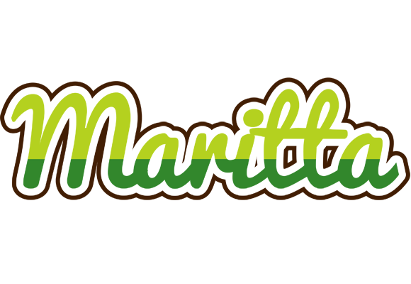Maritta golfing logo