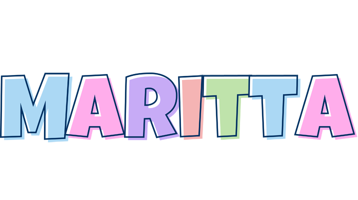 Maritta pastel logo
