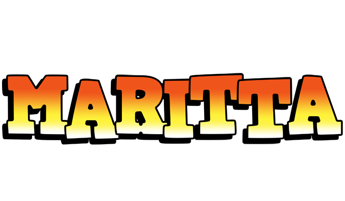 Maritta sunset logo