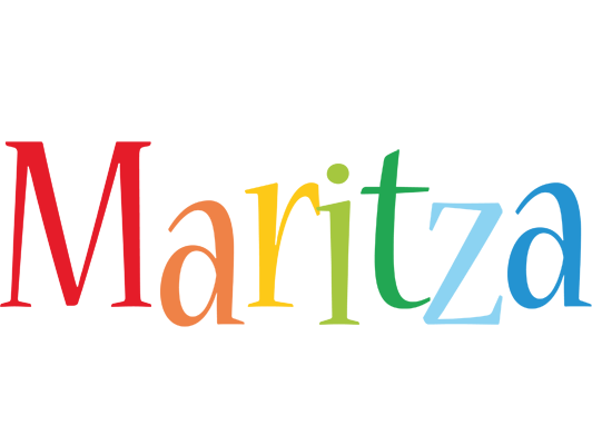 Maritza birthday logo