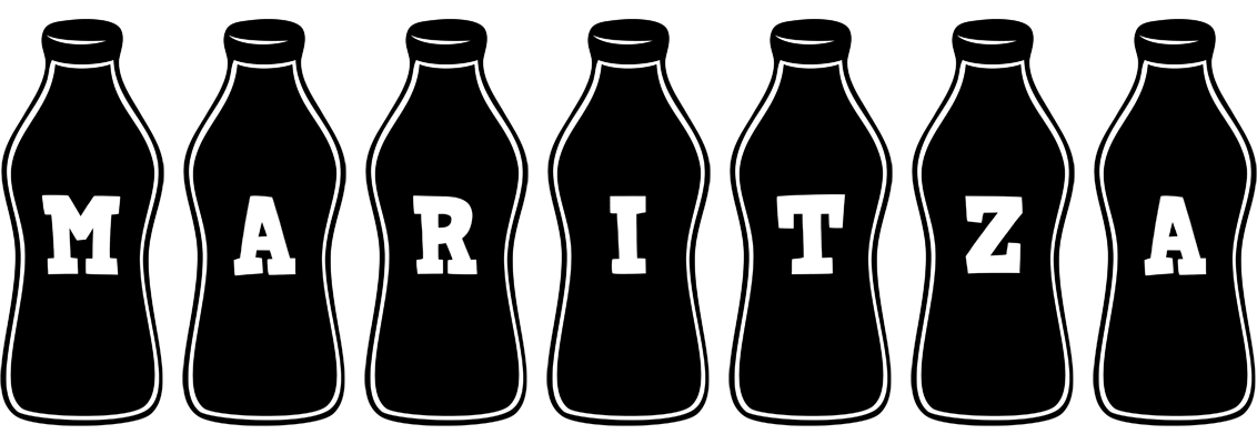 Maritza bottle logo