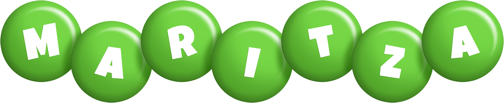 Maritza candy-green logo