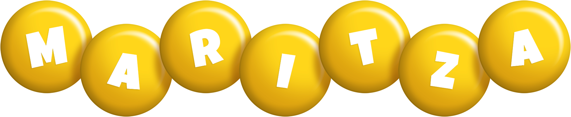 Maritza candy-yellow logo