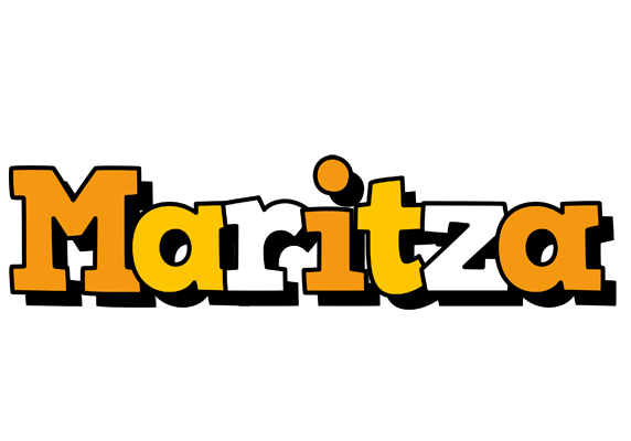 Maritza cartoon logo