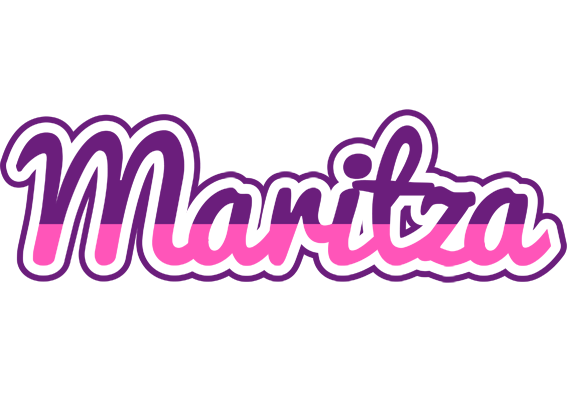 Maritza cheerful logo