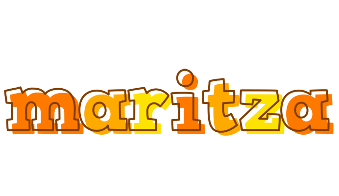 Maritza desert logo